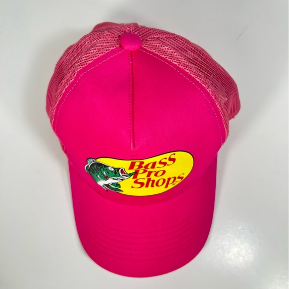 Bass Pro Shops Hat Outdoor Fishing Baseball Trucker Mesh Cap Adjustable SnapBack - Picture 7 of 10